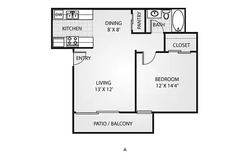 Floor plan A