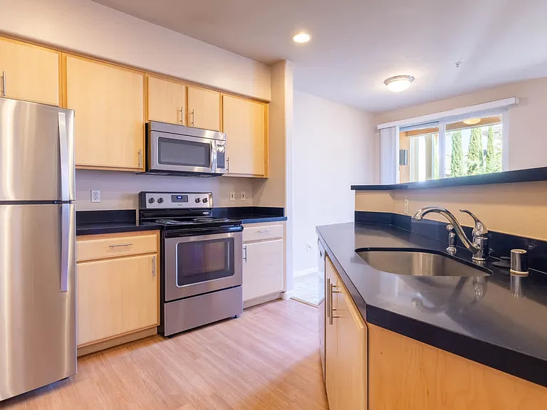 Kitchen with Stainless Steel Appliances