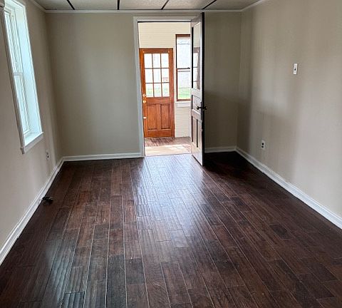 Living room view from kitchen