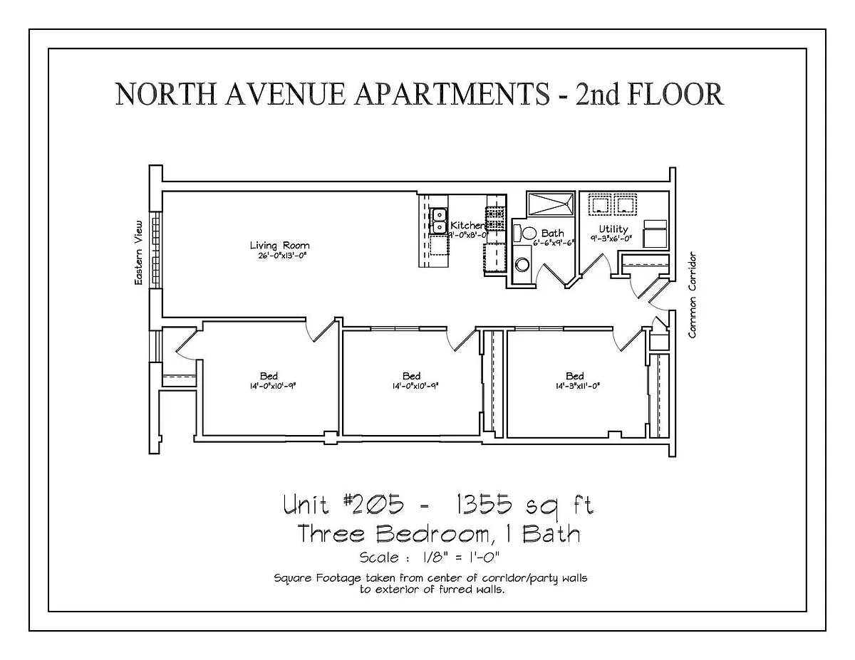 Floor plan 205