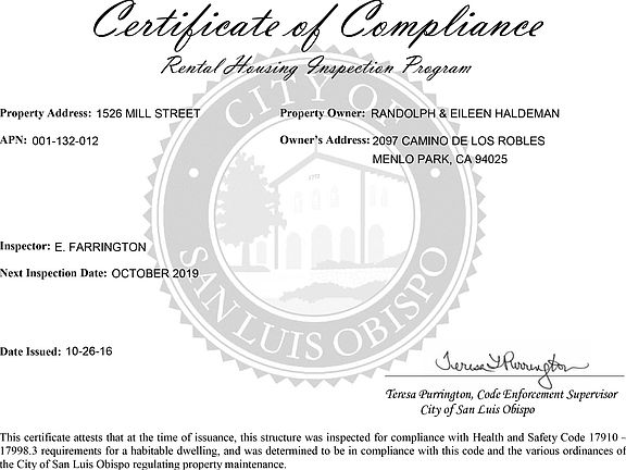 "Rare" Approval by City