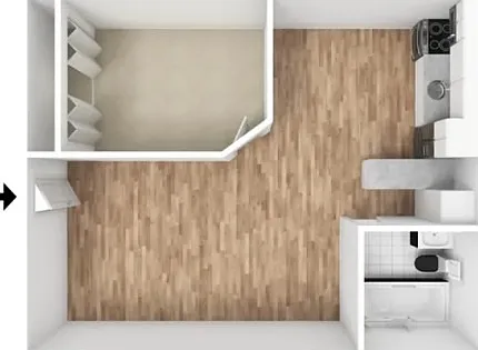 1 BR 3D Unfurnished 1 BR 3D Unfurnished