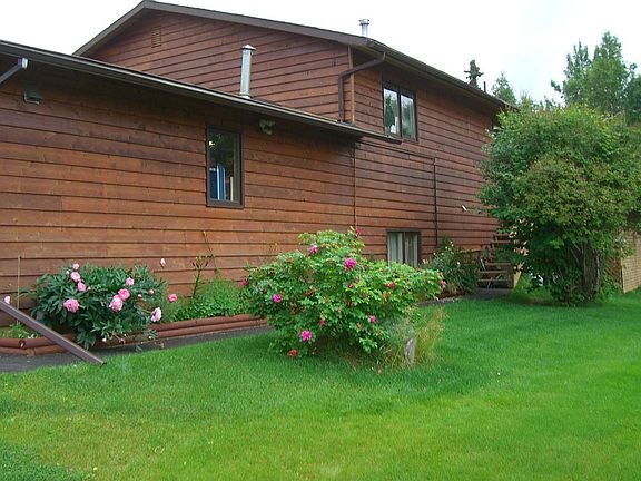 SW side of house 
