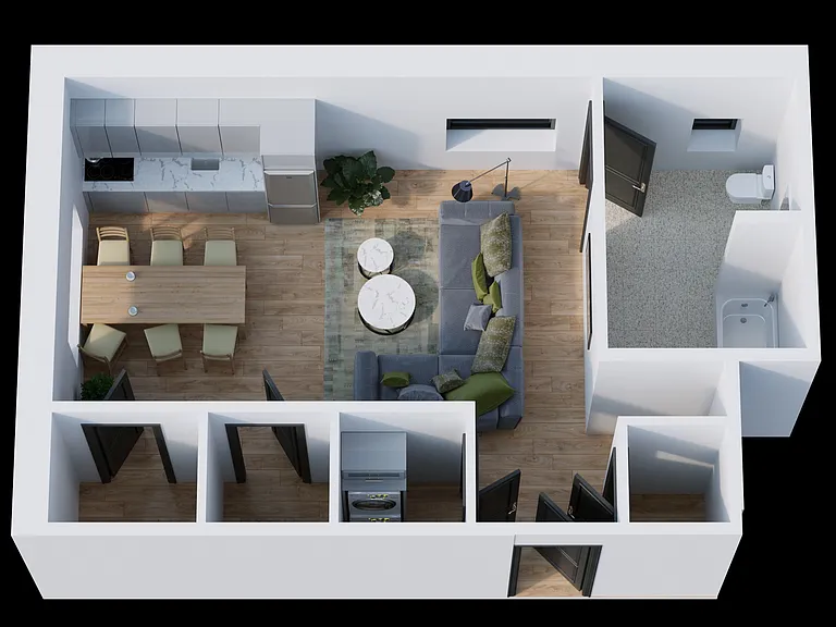 446-450 Irvine Turner Blvd #1D — Photo 1