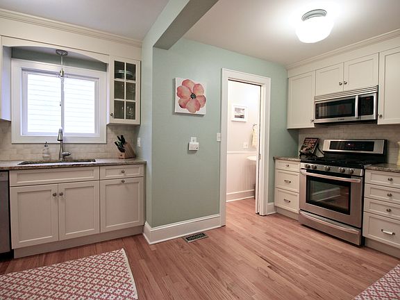 Half bath off the kitchen