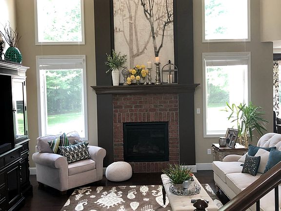 Two Story Living Room