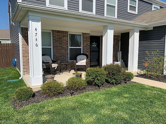 Front Porch with flowers