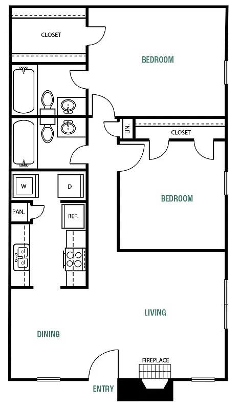 Floor plan B1