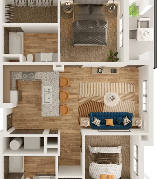 LAX Floorplan Diagram