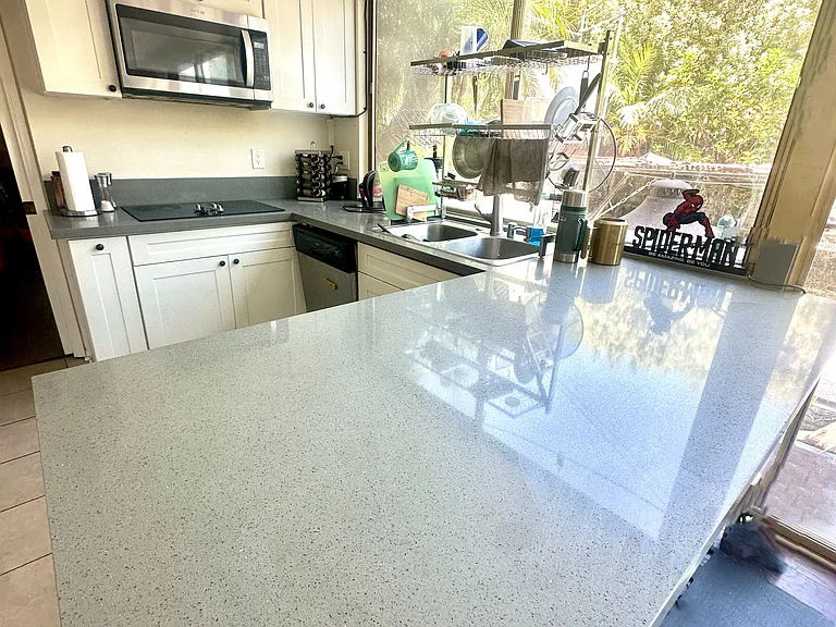 shared tidy kitchen