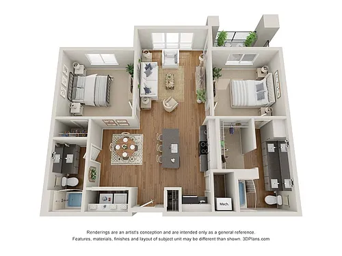 Floor plan C1