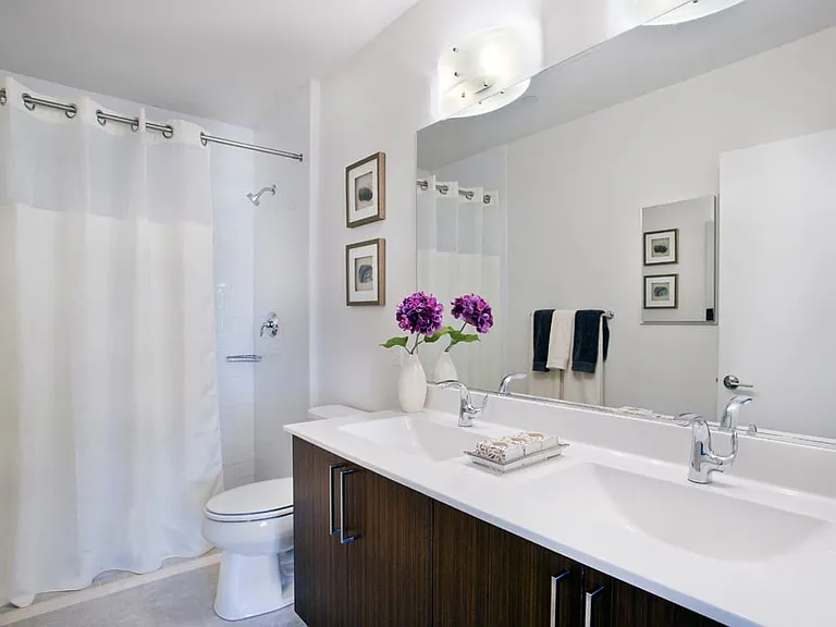 Master Bathroom with Double Vanity