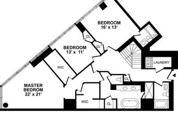 3rd image of 146 W 57th St Penthouse 77A