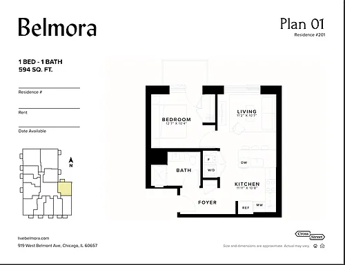 Floor plan Plan 01