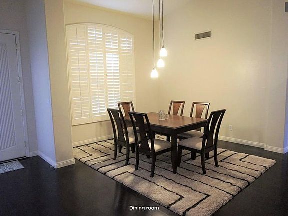 Dining room and front door