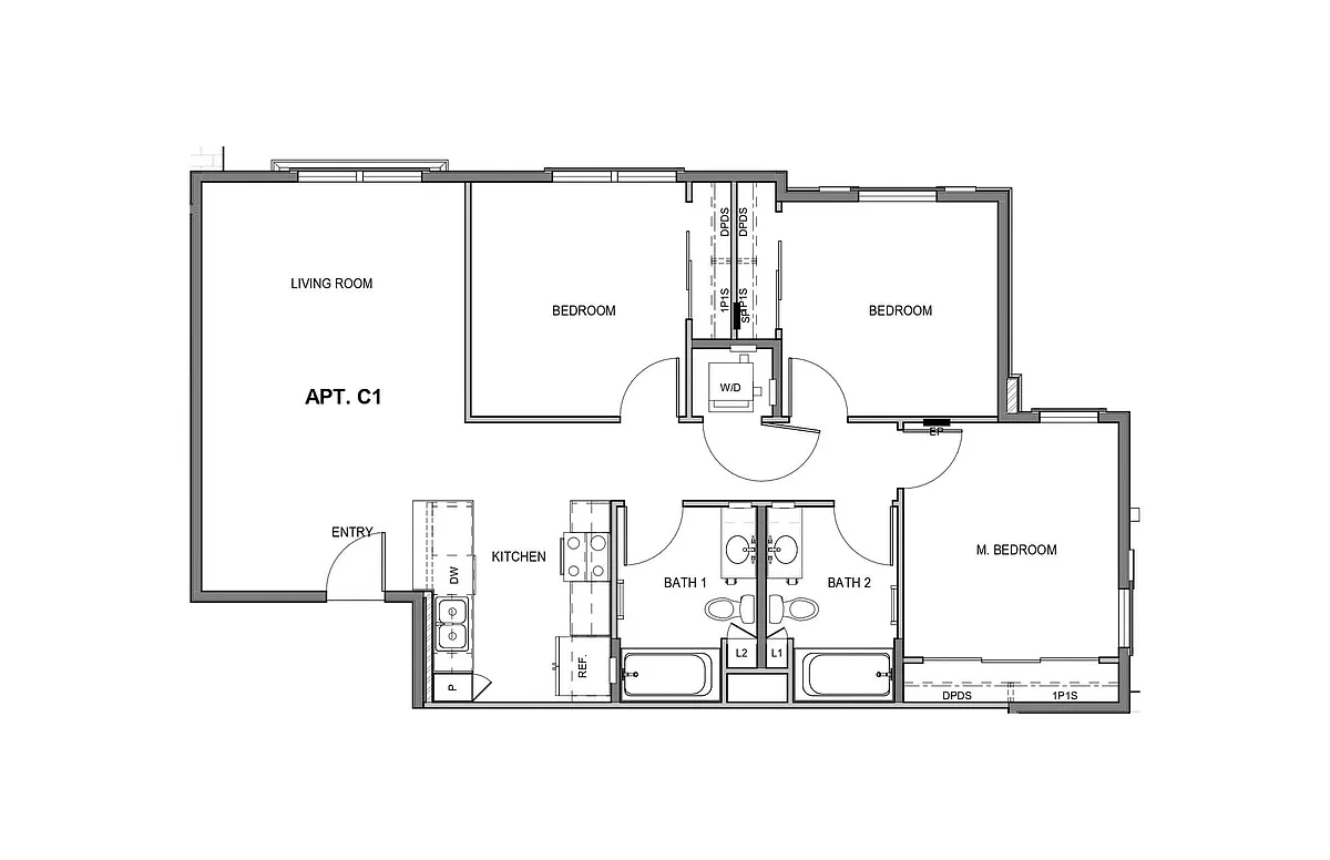 Floor plan C1