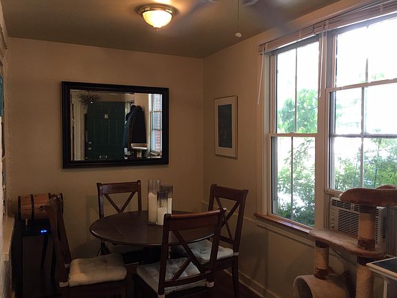 View to small garden area. Window units no longer in use.