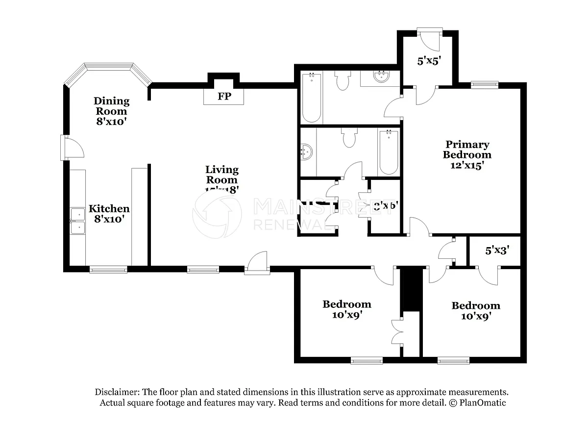 Floor Plan - 6045 Valleydale Dr