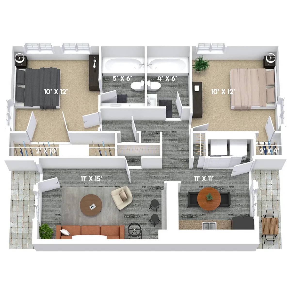 Floor plan Standard