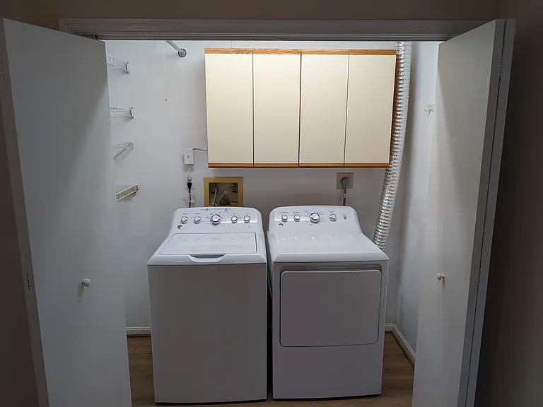 Laundry Room with Large Washer/Dryer