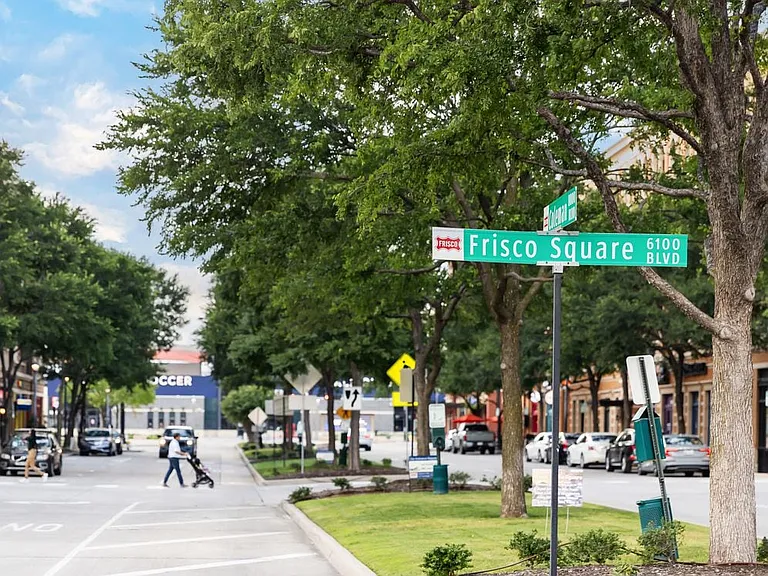 Four miles from Frisco Square