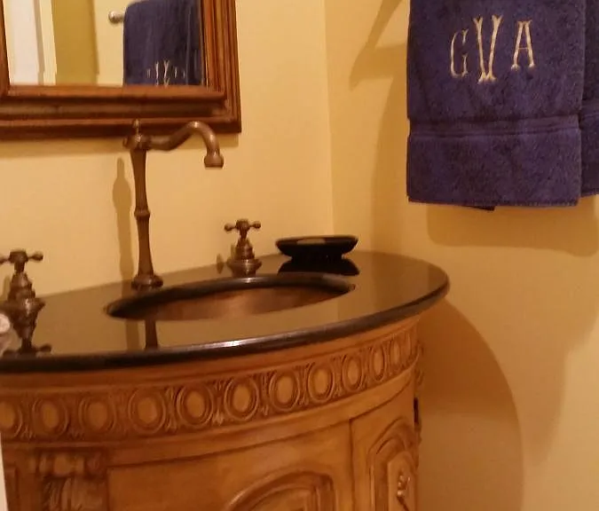 Powder Room Downstairs as of 2022