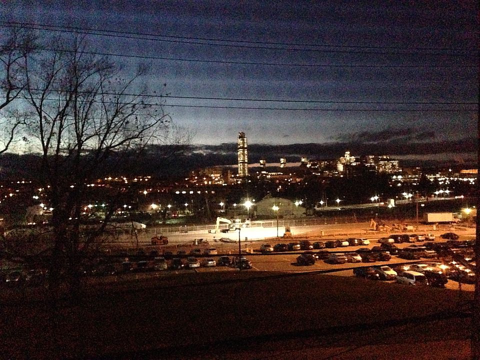 View from the front room