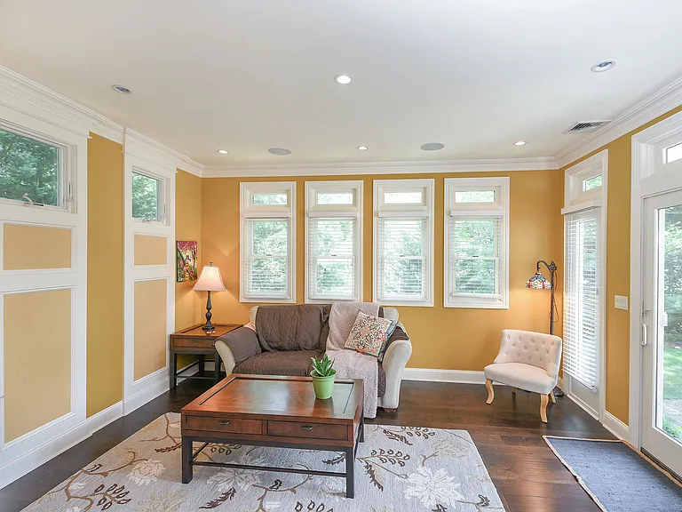 Family Room with Direct Access to the Backyard