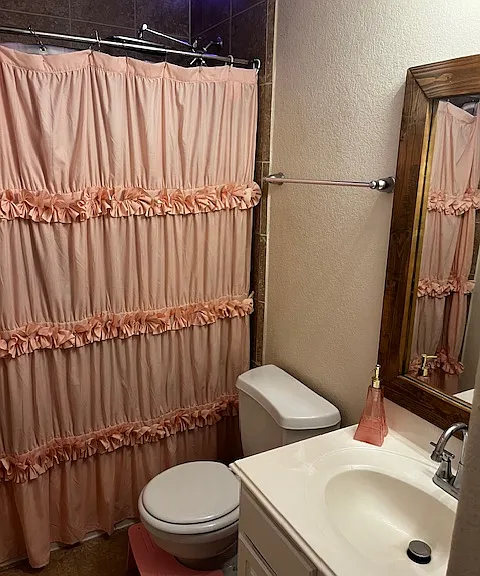 Upstairs bathroom.