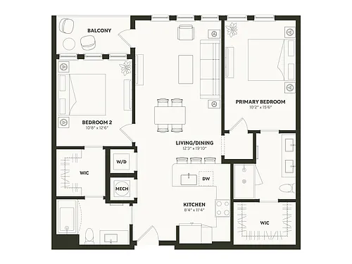 Floor plan B1 TYPE A