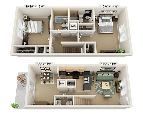 Floor plan Plan B2.5A