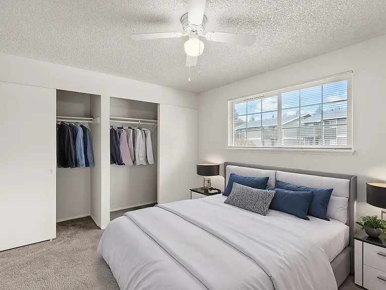One Bedroom Staged One Bedroom Staged
