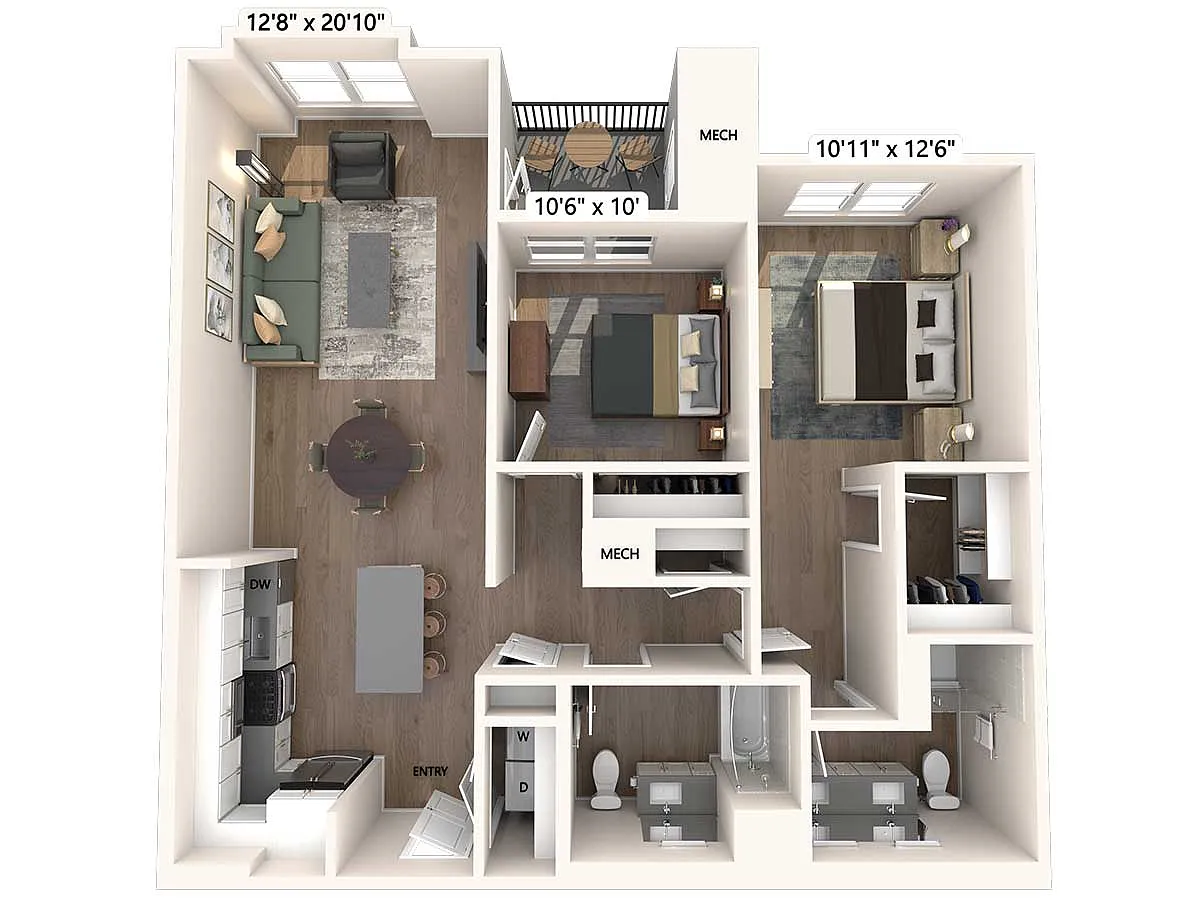 Floor plan BM09a-Upgrade