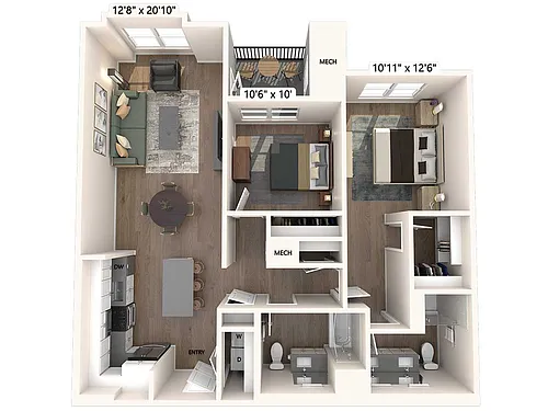 Floor plan BM09a-Upgrade