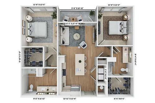 Floor plan B1