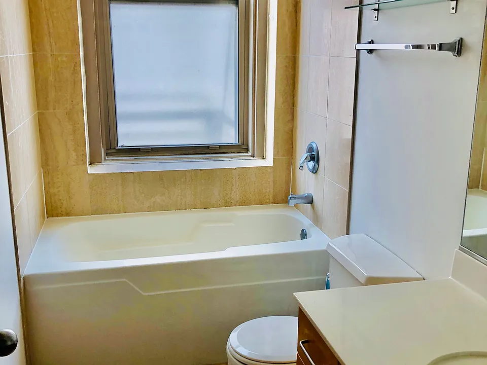 Bathroom with the view