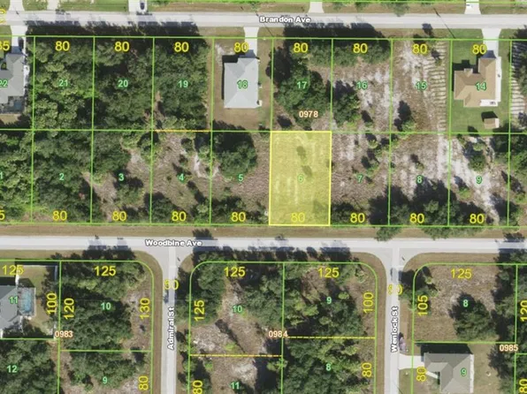 19194 WOODBINE AVENUE LOT 6, PORT CHARLOTTE, FL 33954