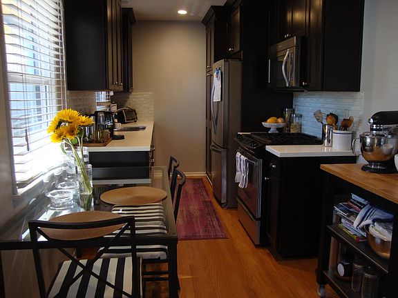 Kitchen from the living room