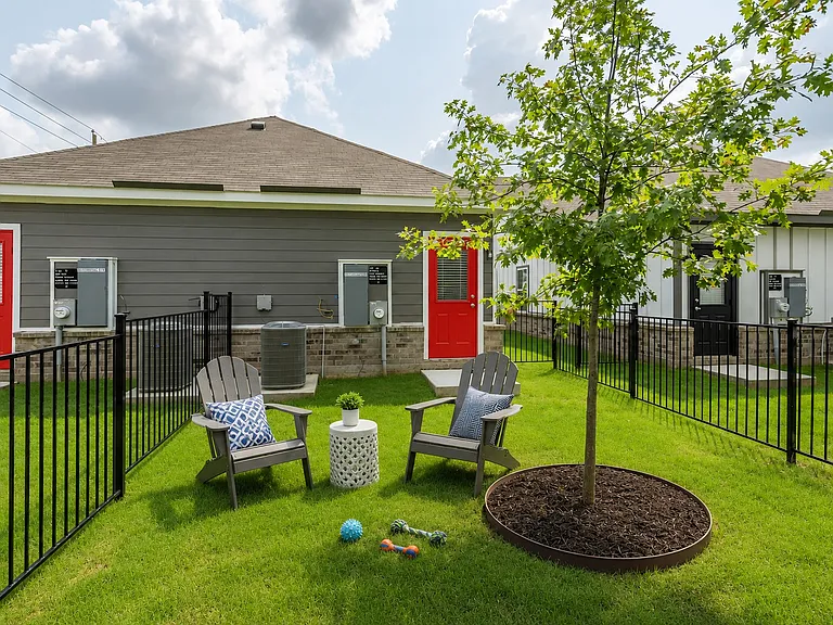 Room to roam, fenced backyards