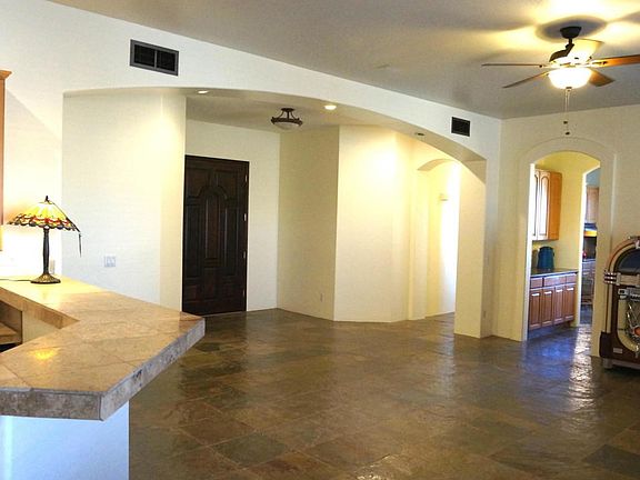 dining living bar area