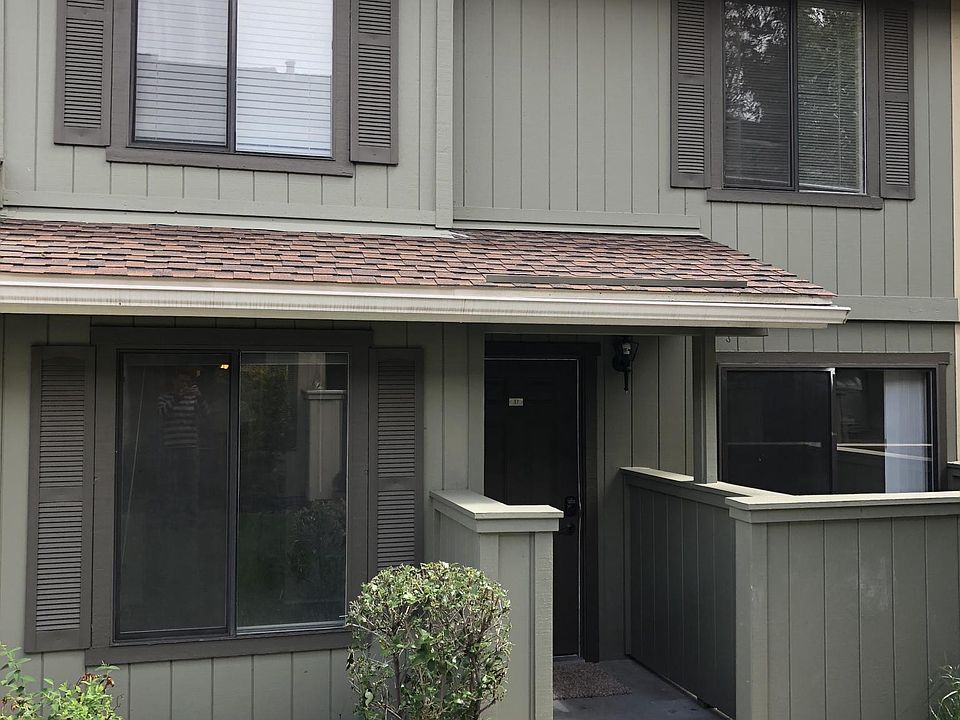 Front doorway and patio area