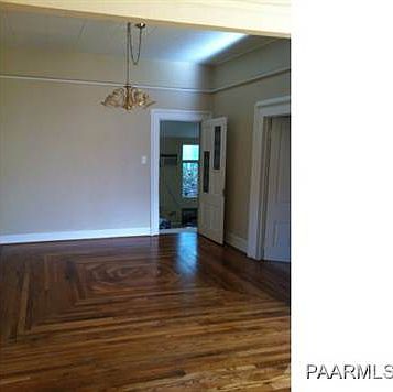 Dining room with wood floors