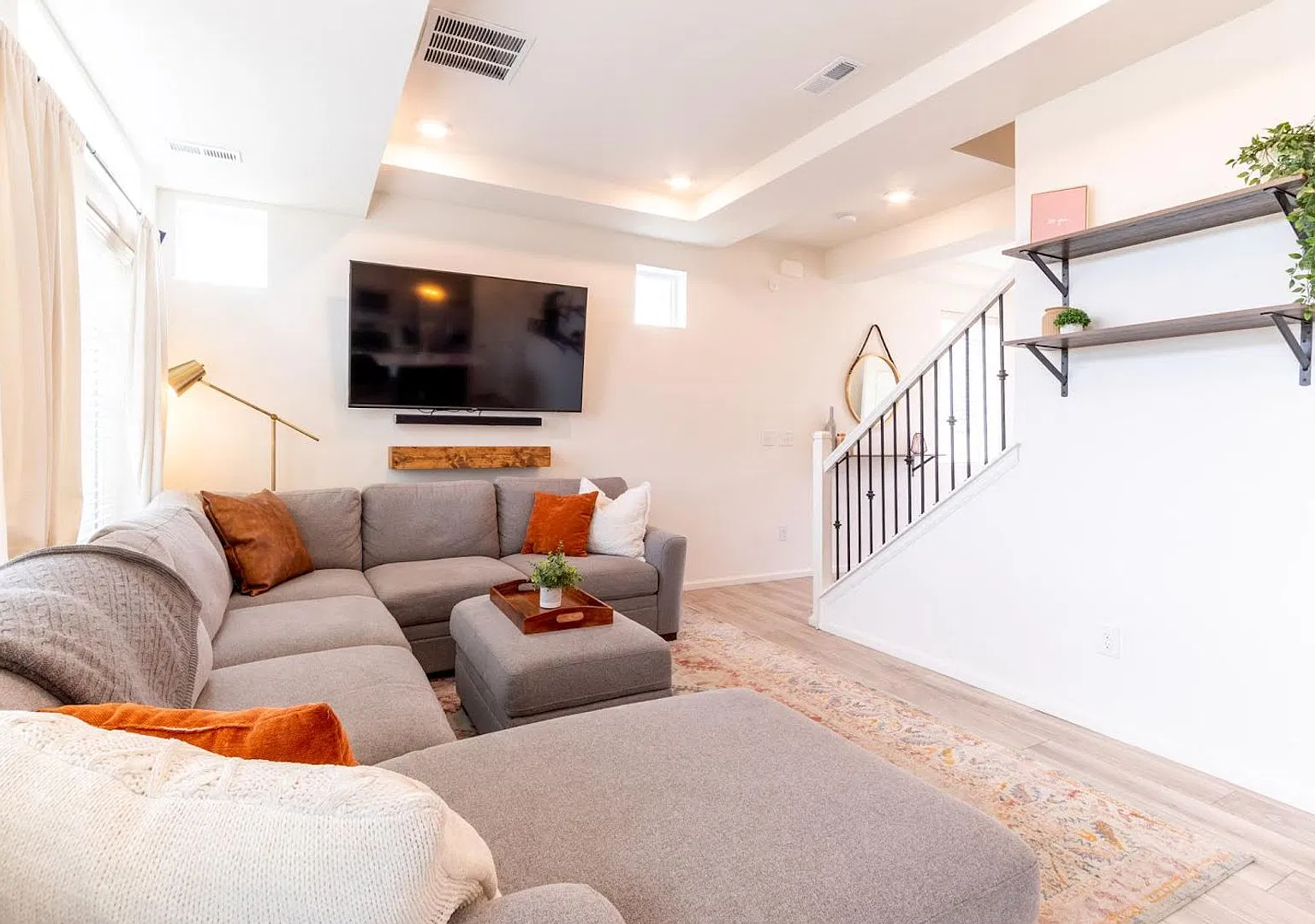 Sprawling Modern 3BR, 3BA Townhome w/ Patio & Beautiful Open Space Views — Photo 1
