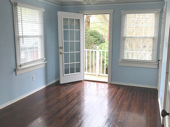 Bedroom opens to balcony