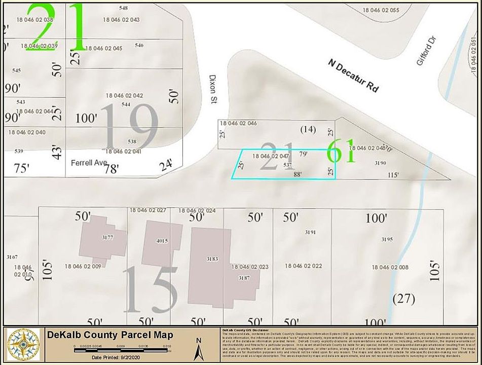 2nd image of 537 Dixon St Lot 0