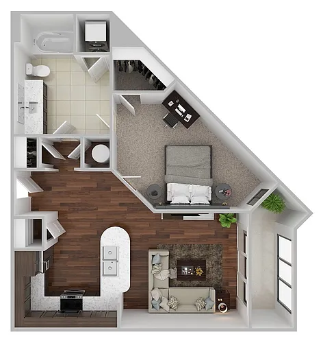 Floor plan Vickers