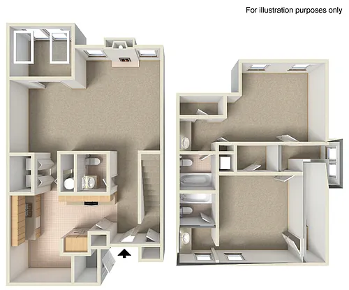 Floor plan B7