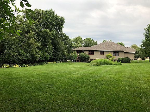 Large backyard 