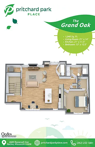 Floor plan The Grand Oak