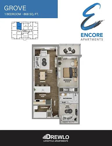 Floor plan 107